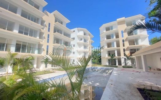 Modernes Apartment zum Verkauf in der Nähe des Strandes von Cabarete kurz vor der Fertigstellung