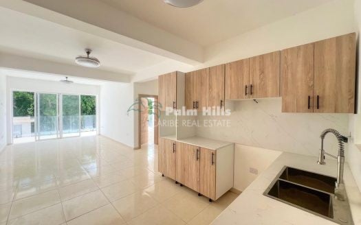 Modernes Apartment zum Verkauf in der Nähe des Strandes von Cabarete kurz vor der Fertigstellung