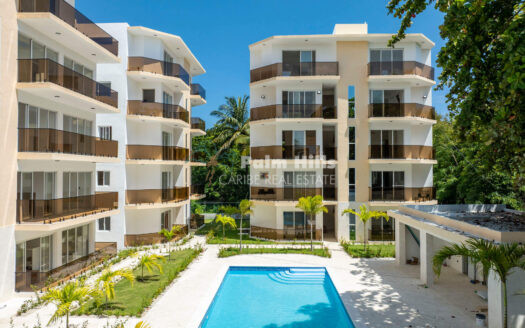 Moderno Apartamento en Venta Cerca de la Playa de Cabarete Casi Terminado