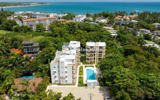 Moderno Apartamento en Venta Cerca de la Playa de Cabarete Casi Terminado
