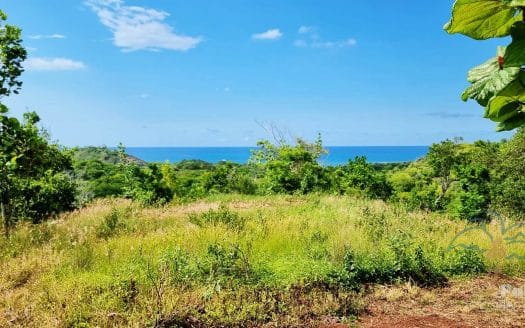 Tierras de cultivo con fantásticas vistas al mar