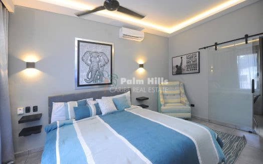 Zentral gelegene 1-Schlafzimmer-Wohnung in Sosua