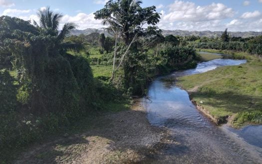 Спокойная ферма на берегу реки - идеальное место для пермакультуры и мелкого сельского хозяйства