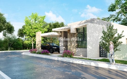 Строительство виллы Георг в восточной части Кабарете