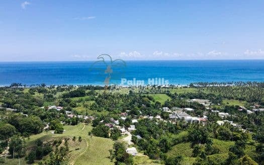 La mejor finca con vista al mar a 20 minutos al este de Cabarete