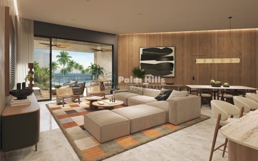 Contemporary Style 3-Bedroom Apartments with Oceanfront Views and Flexible Layouts