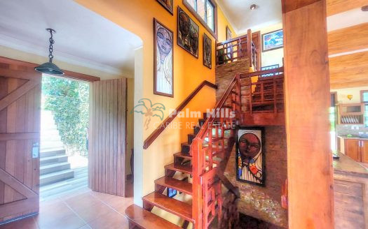 6-Bedroom Home with Stunning Atlantic Ocean Views in Puerto Plata, Pool, and Solar Panels