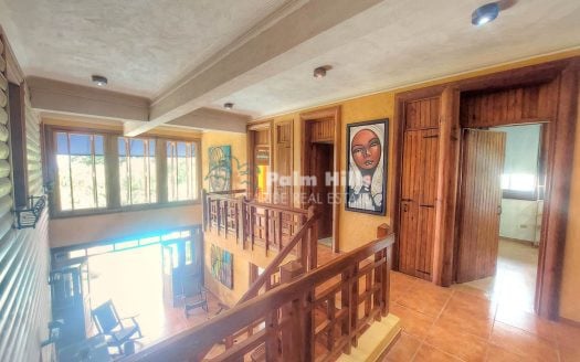 6-Bedroom Home with Stunning Atlantic Ocean Views in Puerto Plata, Pool, and Solar Panels