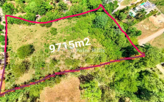 Expansive Lot of 9715m2 with Sea- and Mountain Views in the Hills of Sosúa