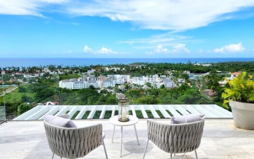 Unique Ocean views Villas in las Terrenas
