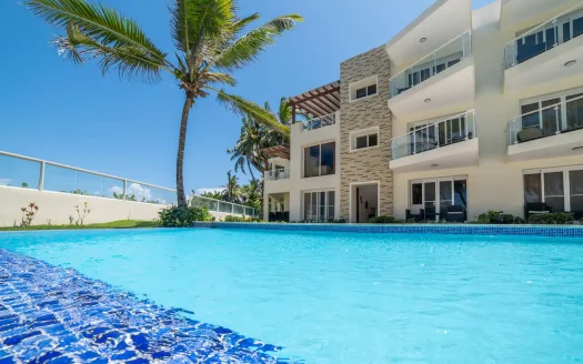 Beautiful Fully Furnished 1-BR Apartment, Ocean Front Cabarete