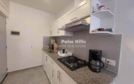 Estudio completamente amueblado, centro de Cabarete, comunidad cerrada, 89 900 USD
