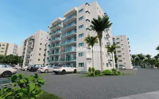 Apartamento de 2 dormitorios en un moderno complejo residencial en Santiago