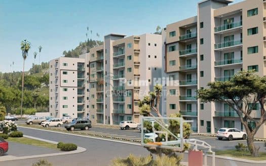 Apartamento de 2 dormitorios en un moderno complejo residencial en Santiago