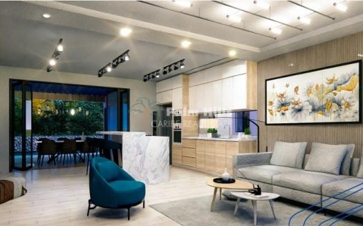 Maison individuelle moderne de 2 chambres à coucher dans une communauté résidentielle privée