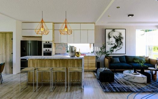 Maison unifamiliale moderne de 3 chambres à coucher dans une communauté résidentielle privée