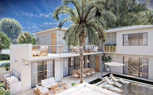 Moderna villa tropical de 3 dormitorios en Cabarete