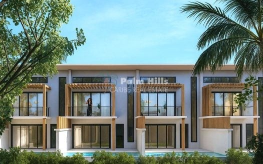 Adosados modernos en pre-construcción con vistas a la montaña y al trópico