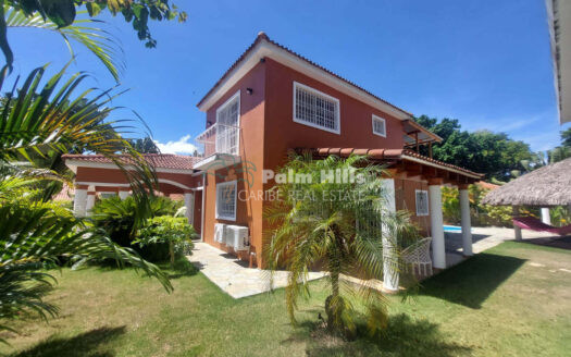 Eco-friendly Villa, 3 BR, Close to the Beach, Cabarete