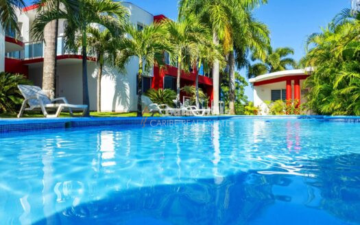 Студия на первом этаже в престижном районе Сосуа