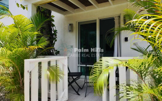 Современная квартира с крытой террасой в удобном месте