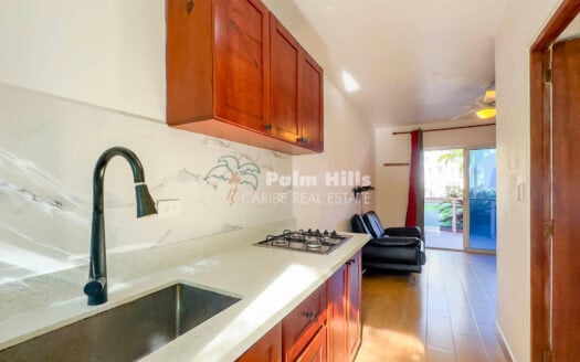 Студия на первом этаже в престижном районе Сосуа