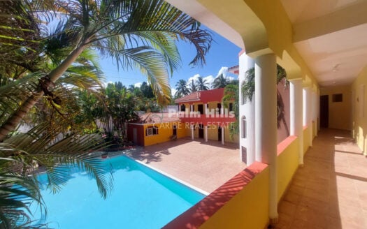 Charming 20-Room Hotel in Cabarete, Newly Renovated