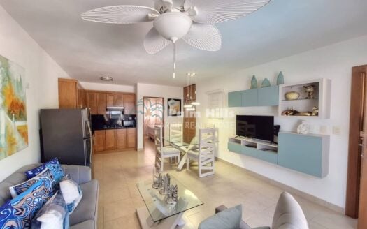 Fully Furnished Oceanfront 1-Bedroom Apartment Near Cabarete