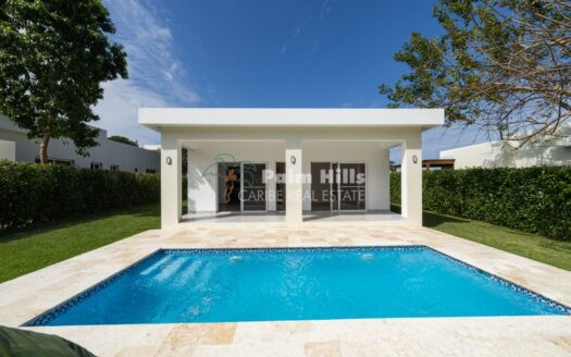 Schlüsselfertige 2-Schlafzimmer-Villa mit privatem Pool in Sosua