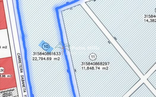 Terrain constructible de 22 794 m² à Cabarete - Points d'accès multiples