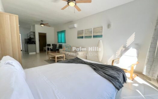 Studio confortable au bord de la piscine - à pied de la plage et du centre de Cabarete