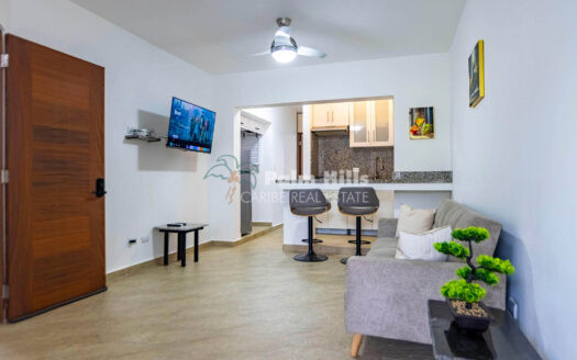 Encantador apartamento con balcón – Ubicación privilegiada cerca de la playa