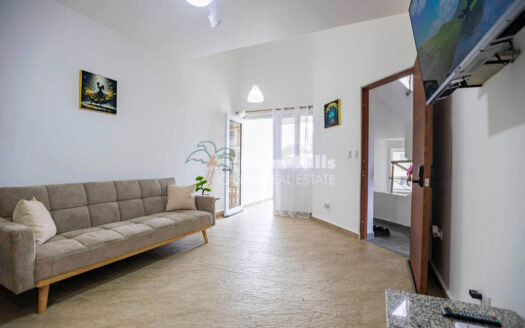 Encantador apartamento con balcón – Ubicación privilegiada cerca de la playa