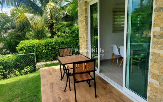 Oferta especial: apartamento en planta baja con patio privado en Sosúa