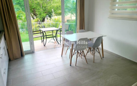 Oferta especial: apartamento en planta baja con patio privado en Sosúa