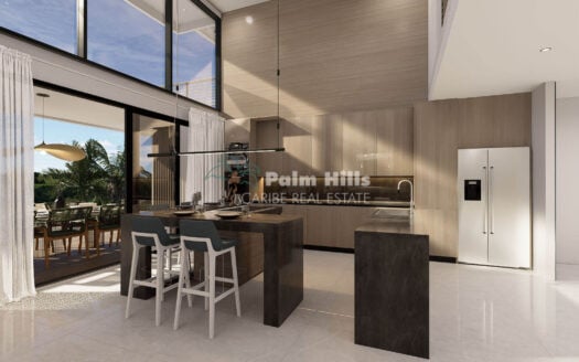 Blue Waterfall Villa – Modern Luxury with Infinity Pool & Panoramic Views