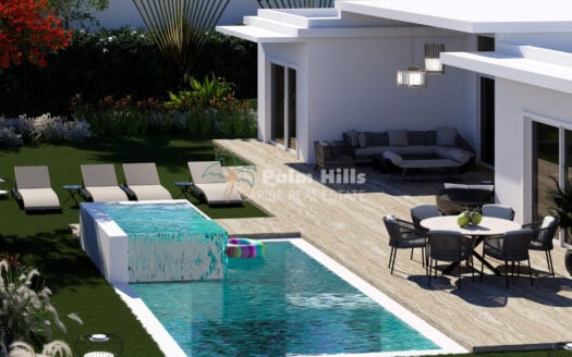 Modern Pre-Construction Villa – 80% Complete with Pool, Views & Prime Lot