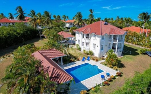 Elegant Two-Story Villa with Private Pool & Lush Tropical Grounds