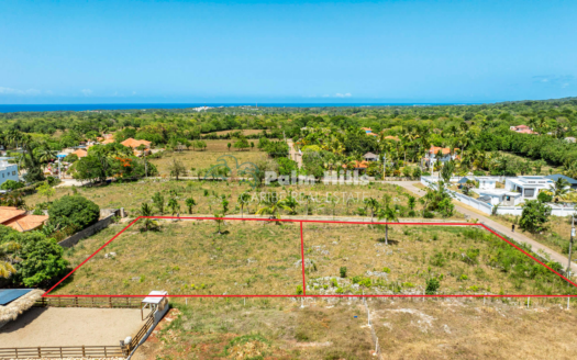 Amplios lotes de construcción de 1.300 m² cerca de Sosúa y Cabarete
