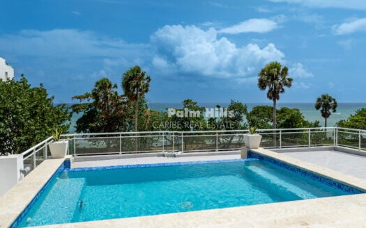 Spacious Ocean-View Apartment Steps from the Beach in Sosúa
