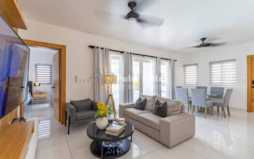 Furnished 3-Bedroom Villa in Sosúa with Private Pool & Outdoor Kitchen