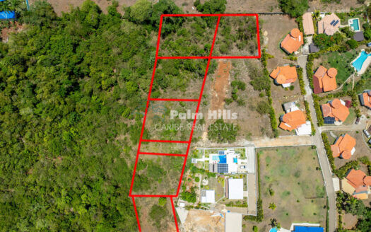 Prime Land in Sosúa – Multiple Lots Starting from US$39,716*