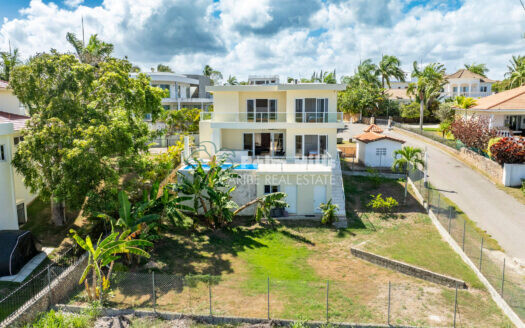 3-Bedroom Ocean View Villa with Financing & Large Garden Between Sosúa and Cabarete