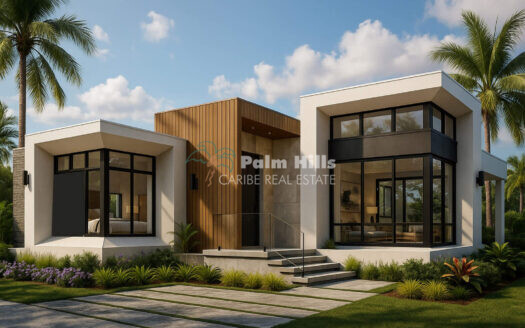 3-Bedroom Villa with Private Pool Near a Popular Surf Beach in Cabarete
