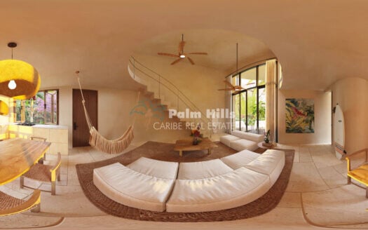 Tropical Loft Villa with Private Pool Near the Beach in Cabarete