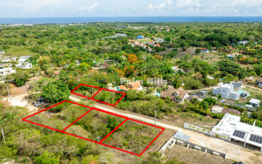 Building Lots in a Sought-After Residential Area of Sosúa Near Beaches and Town Center