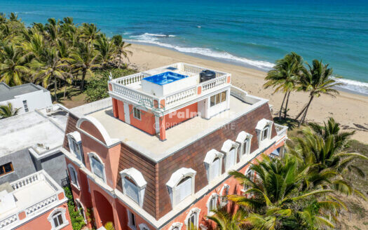 Beachfront Villa with Pool, Ocean Views & Multiple Apartments in Sosúa