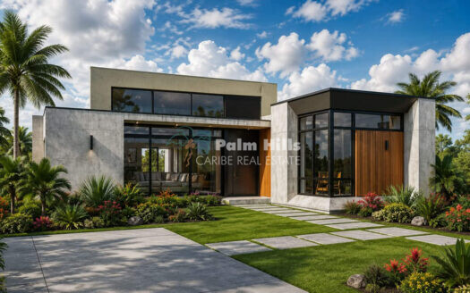 3-Bedroom Pool Villa in a Gated Community in Cabarete